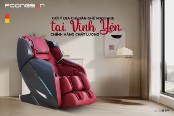 GỢI Ý ĐỊA CHỈ BÁN GHẾ MASSAGE VĨNH YÊN CHÍNH HÃNG, CHẤT LƯỢNG